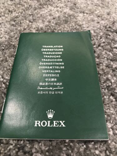 Rolex translation in Italian 